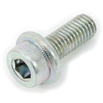 フランジソケット (SCM435/三価ホワイト)(パック品) - 日産ネジ