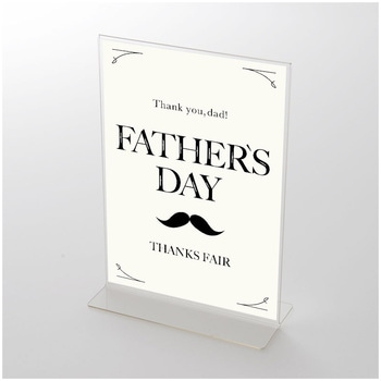 父の日 マスタッシュポップ・ポスター おしゃれEXPO