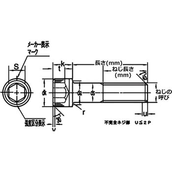 六角穴付ボルト (SCM435/クロメート) 大阪魂