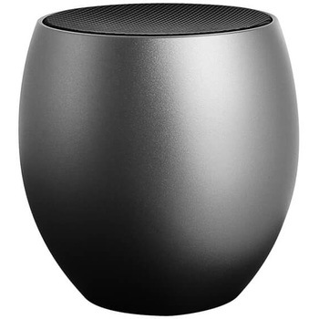 ワイヤレス モバイルスピーカー「eggi(エッジィ)」 グレー LEPLUS