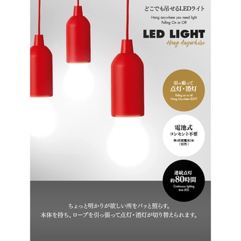 どこでも吊せるLEDライト アイメディア