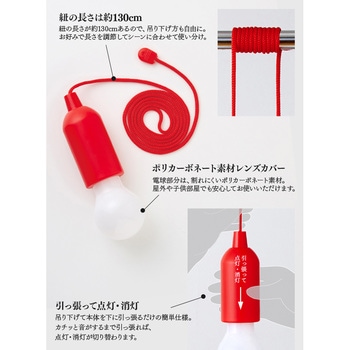 どこでも吊せるLEDライト アイメディア