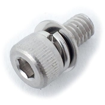 六角穴付ボルトP=4(SW+JIS小形W組込) (ステンレス)(パック品) - 大阪魂