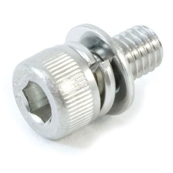六角穴付ボルトP=4(SW+JIS小形W組込) (ステンレス)(パック品) - 大阪魂
