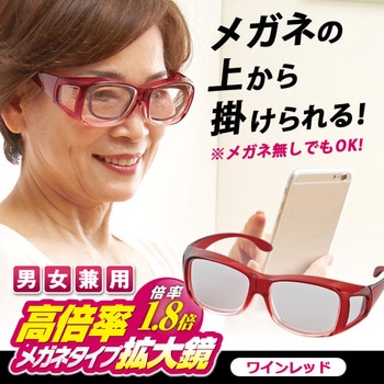 高倍率メガネタイプ拡大鏡 - アイメディア