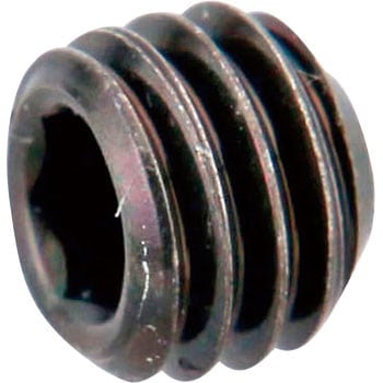 六角穴付止めねじ くぼみ先 (SCM440/三価ブラック)(パック品) 大阪魂