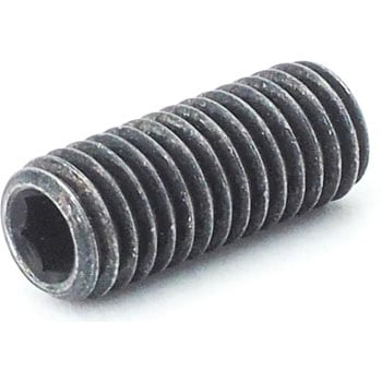 六角穴付止めねじ くぼみ先 (SCM440/三価ブラック)(パック品) 大阪魂