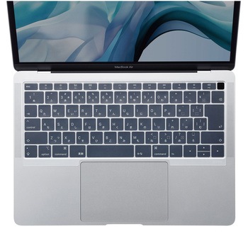 MacBook Air 13.3インチ Retinaディスプレイ用シリコンキーボードカバー サンワサプライ