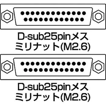 ジェンダーチェンジャー サンワサプライ D-sub変換アダプタ