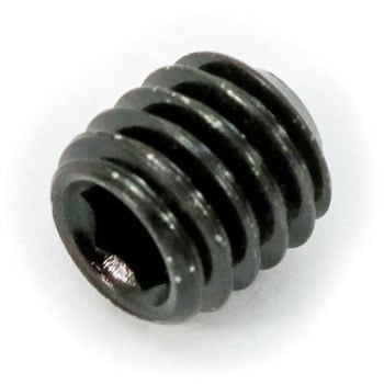 六角穴付止めねじ くぼみ先 (SCM440/亜鉛黒)(パック品) 大阪魂