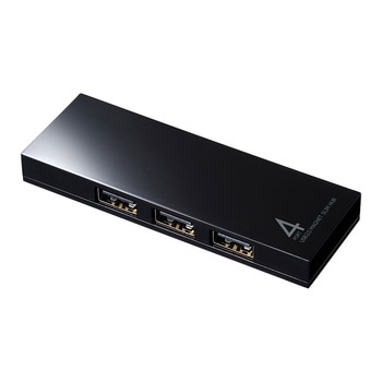 磁石付きスリム4ポートUSB2.0ハブ サンワサプライ