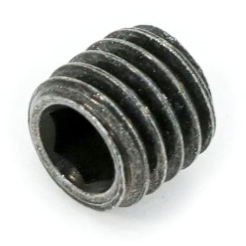 8×8 六角穴付止めねじ とがり先 (鉄/三価ブラック)(パック品) 大阪魂 41546197