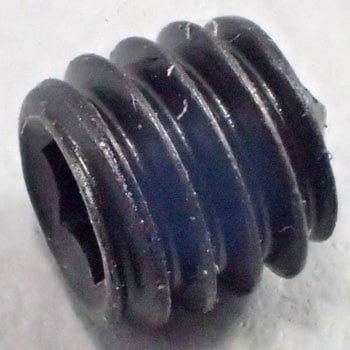 六角穴付止めねじ とがり先 (ステンレス/ブラック)(パック品) 大阪魂