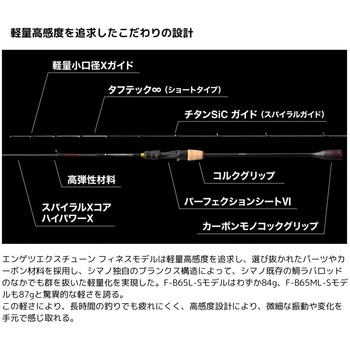 25 エンゲツ エクスチューン フィネスモデル - SHIMANO(シマノ)