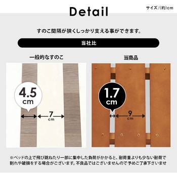 <約3分で組立完了>工具不要&ネジ無し頑丈ベッド ミドル脚 高さ調節可能 耐荷重400kg 頑丈 コンセント付き 宮棚付き 萩原