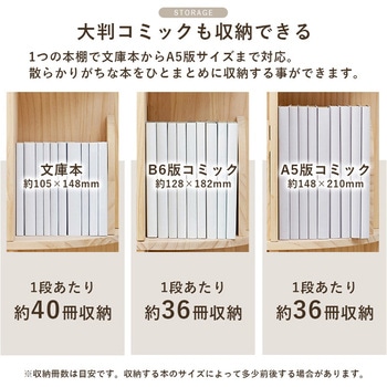 回転ラック 丸型 選べる3/4段 パイン 萩原 本棚・ラック 【通販