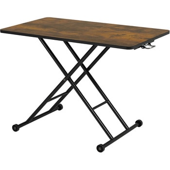 ガス圧式 昇降テーブル センターテーブル 無段階 高さ調節 リフティングテーブル 萩原