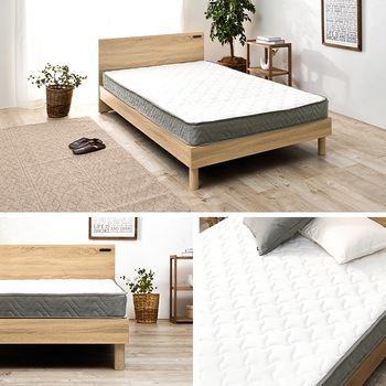 ボンネルコイル マットレス単品 SSS/S/SD/D 萩原