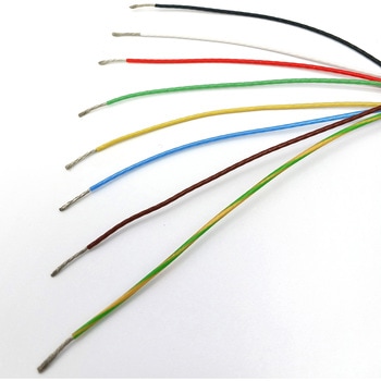 250V ETFE絶縁フレキシブル単芯電線 潤工社