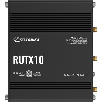 RUTX10 産業用Wi-Fi 5 (11ac) / ギガビットイーサネット ルーター テルトニカ・ネットワークス