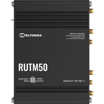 RUTM50 産業向け5GデュアルSIM セルラールーター 技適認証 テルトニカ・ネットワークス