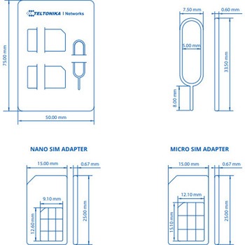 SIM ADAPTOR KIT テルトニカ・ネットワークス