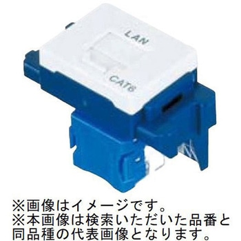 ぐっとすシリーズ 情報モジュラジャック 埋込型 CAT6 ミルキーホワイト - Panasonic(パナソニック)