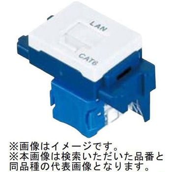 ぐっとすシリーズ 情報モジュラジャック 埋込型 CAT6 ホワイト Panasonic(パナソニック)