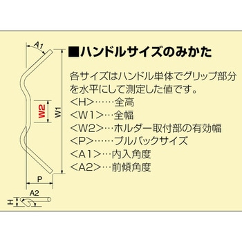 トラッカーHIGH ハンドルSET ハリケーン