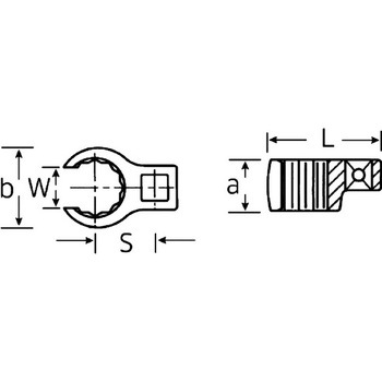 (3/8SQ)クローリングスパナ STAHLWILLE(スタビレー)