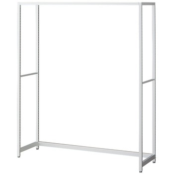 シリーズ什器「ラテラル・ロコ」WHITE W120cm D40cm 本体 - ストア・エキスプレス