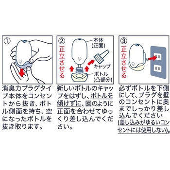 消臭力 プラグタイプ 消臭芳香剤 エステー