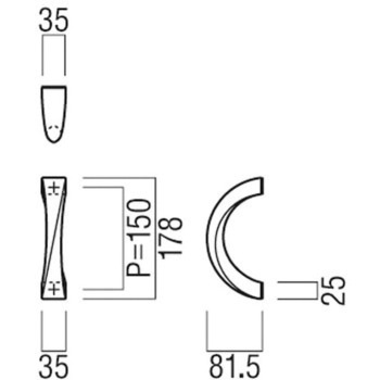 【オーダー】ドアハンドル ストレートタイプ G1155 UNION(ユニオン)