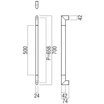 【オーダー】ドアハンドル 楕円 G1197 UNION(ユニオン)