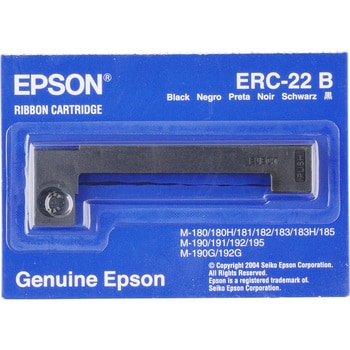 リボンカセット 黒 ERC-22B 完売 激安格安割引情報満載 EPSON
