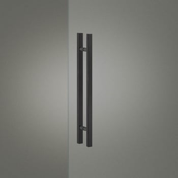 【オーダー】ドアハンドル 角型 ストレートタイプ ユニウッド(積層強化木) G1270 UNION(ユニオン)