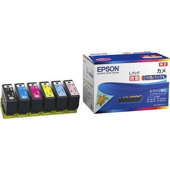 KAM-6CL-L インクカートリッジ/カメ(6色パック) EPSON KAM-6CL-L 1個 