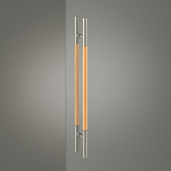 【オーダー】ドアハンドル 丸型 ストレートタイプ ユニウッド(積層強化木) G2888 - UNION(ユニオン)