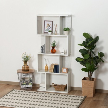 S型ディスプレイラック 4段 不二貿易