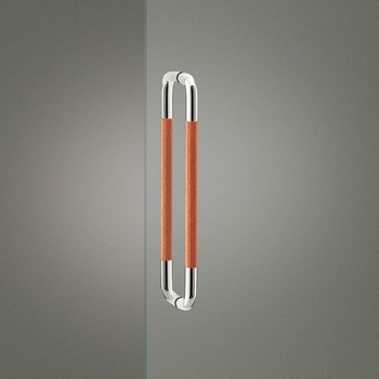 【オーダー】ドアハンドル 丸型 ストレートタイプ ユニウッド(積層強化木) G7054 UNION(ユニオン)