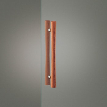 【オーダー】ドアハンドル 丸型 ストレートタイプ ユニウッド(積層強化木) G76 UNION(ユニオン)