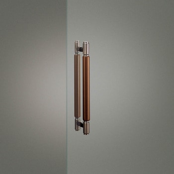 【オーダー】ドアハンドル 丸型 ストレートタイプ レザー G960 UNION(ユニオン)