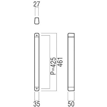 【オーダー】ケアハンドル(引き戸用) H1148 - UNION(ユニオン)