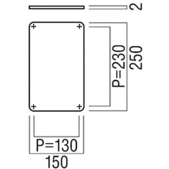 【オーダー】ドアハンドル プレートタイプ 押板 SP15 UNION(ユニオン)