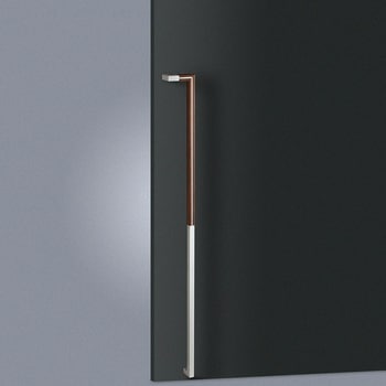 【オーダー】ドアハンドル 角型 振り出しタイプ ユニウッド(積層強化木) T1134 UNION(ユニオン)