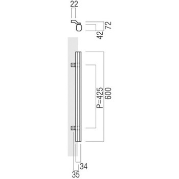 【オーダー】ドアハンドル 振り出しタイプ ユニウッド(積層強化木) T60 UNION(ユニオン)