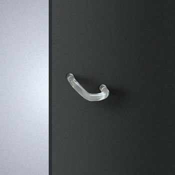 【オーダー】ドアハンドル 丸型 振り出しタイプ アクリルハンドル T6550 UNION(ユニオン)