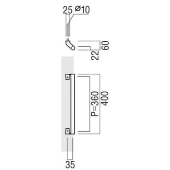 【オーダー】ドアハンドル 丸型 振り出しタイプ T790 UNION(ユニオン)