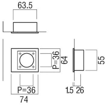 【オーダー】堀込ハンドル ULS2740 本締り錠別途 UNION(ユニオン)