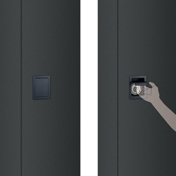 【オーダー】堀込ハンドル ULS2840 本締り錠別途 UNION(ユニオン)